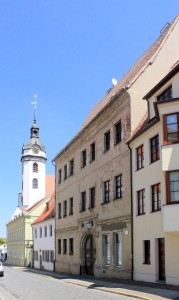 Torgau, Freier Hof in der Nonnengasse bei dem Pfarrhof (Pfarrstraße 4)