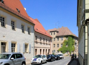 Torgau, Freier Hof in der Nonnengasse (Pfarrstraße 9)