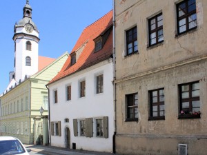 Torgau, Freier Hof in der Nonnengasse (Pfarrstraße 6)
