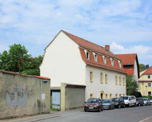 Torgau, Mühlhof des Klosters auf dem Petersberge