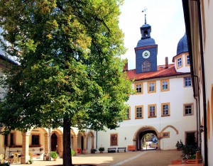 Waltershausen, Schloss Tenneberg, Schlosshof