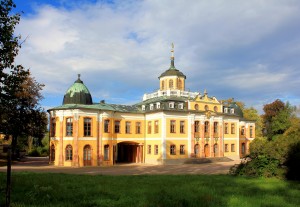 Ehringsdorf, Schloss Belvedere, Parkansicht