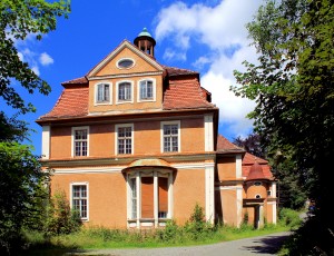 Thermalbad Wiesenbad, Schloss Hohenwendel, (Erblehngut Streckewalde)