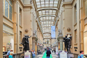 Die Mädler-Passage mit Auerbachs Keller in Leipzig