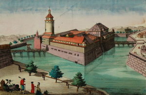 Die Pleißenburg um 1780