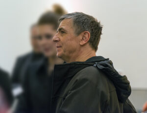 Andreas Gursky im März 2013 im Düsseldorfer Museum K21