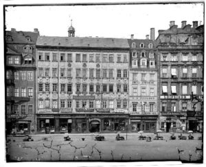 Stieglitzens Hof am Leipziger Markt vor 1891