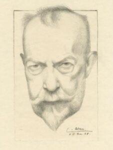 Eugen Urban: Selbstbildnis 1928