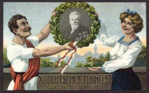 Postkarte zum XII. Deutschen Turn- und Sportfest 1912