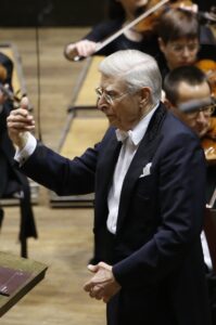 Herbert Blomstedt im Leipziger Gewandhaus, 2015