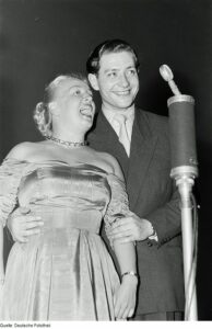 Irma Baltuttis 1953 mit Fred Frohberg