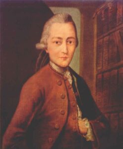 Johann Wolfgang Goethe als Fünfzehnjähriger