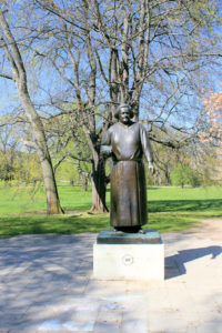 Denkmal für Clara Zetkin in Leipzig