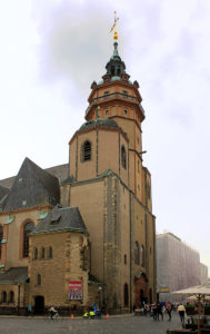 Romanische Turmfront der Nikolaikirche