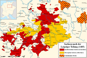 Die Leipziger Teilung von 1485