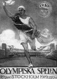 Torsten Schonberg, Plakat der Olympischen Spiele 1912 in Stockholm