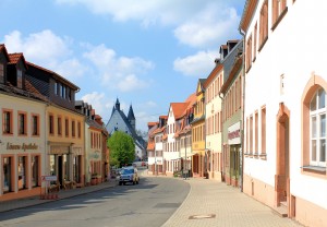 In der Altstadt von Geithain