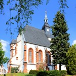 Die St. Marienkirche in Geithain-Wickershain