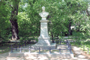 Wilhelm-Seyfferth-Denkmal im Johannapark Leipzig