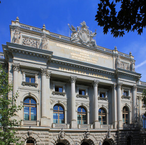 Die Universitätsbibliothek Albertina im Musikviertel