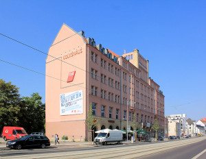 Volkshaus in der Karl-Liebknecht-Straße