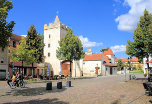 Marienplatz und Marientor in Naumburg