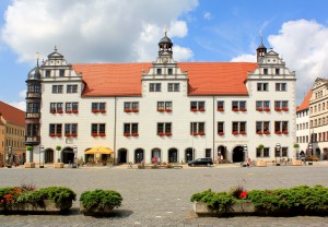 Das Rathaus von Torgau