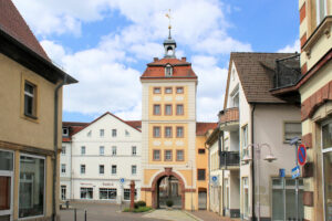 Reichstor und Torschreiberhaus Borna