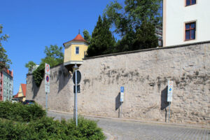 Befestigung des Burgberges in Merseburg, südliche Mauer