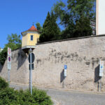 Befestigung des Burgberges in Merseburg, südliche Mauer