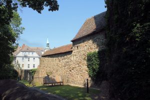 Stadtbefestigung Oschatz, Stadtmauer Freiherr-vom-Stein-Promenade