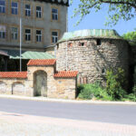 Stadtbefestigung Zeitz, Schalenturm am Steinsgraben