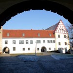 Schloss Strehla, erster Hof