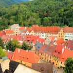 Altstadt von Elbogen (Loket) an der Eger