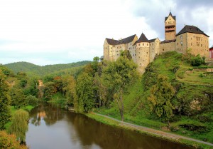 Burg Elbogen (Loket) an der Eger